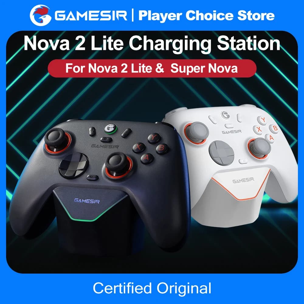 GameSir Nova 2 Lite Gamepad Caricabatterie Dock Stazione di ricarica Super Nova Interruttore originale Josticks Accessori di gioco