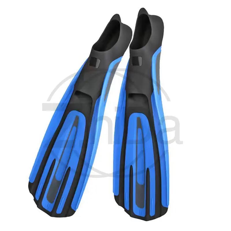 Formato adulto 35-46 borsa tacco pinne lunghe immersioni subacquee snorkeling immersioni profonde immersioni libere scarpe rana medio e lungo