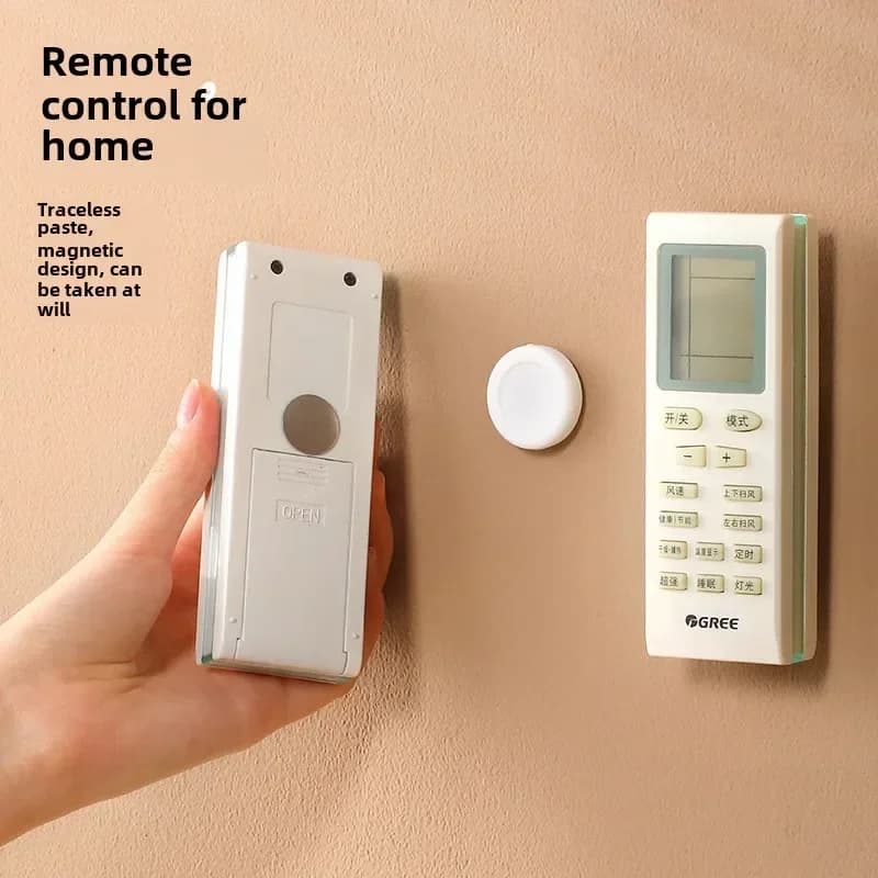 Ganci Magnetici Potenti per Frigorifero, Ganci a Ventosa Anti-Caduta per Parete, Patch Magnetico per Frigo, Condizionatore d'Aria
