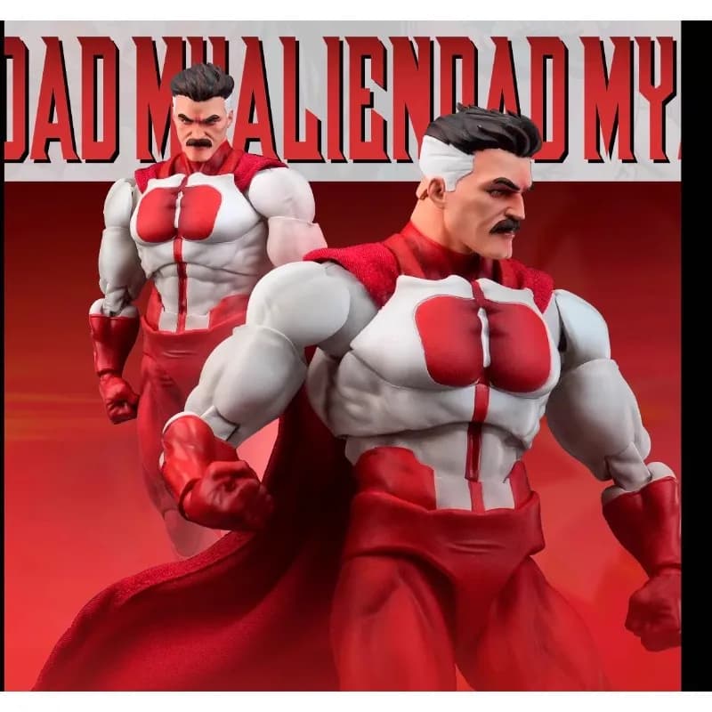 In Stock ZOOMRIG ZR-001 My Alien Dad Omniman Anime Action Figure Model Doll Toys Hobby Collectible