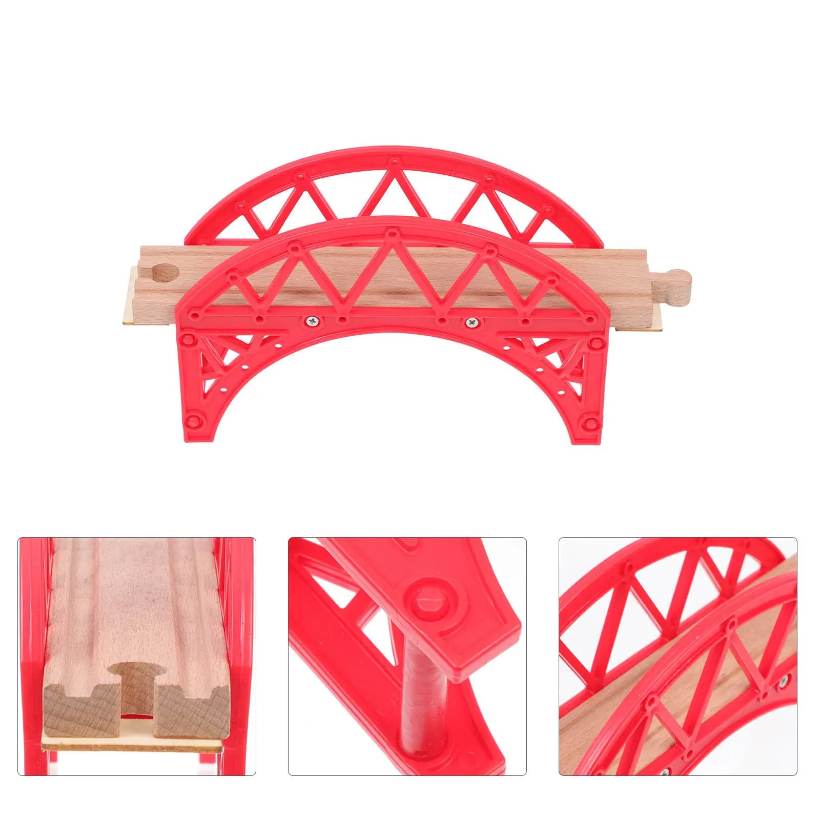 Train Track Accessory Small Toy Bridge Tracks Connector Set Children's Educational