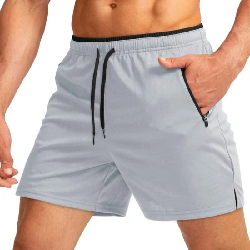 Nuovi Pantaloncini Sportivi da Uomo 2026 per Fitness, Palestra, Allenamento Estivo, Traspiranti in Mesh, Asciugatura Rapida, Pantaloncini da Spiaggia, Abbigliamento Sportivo Maschile