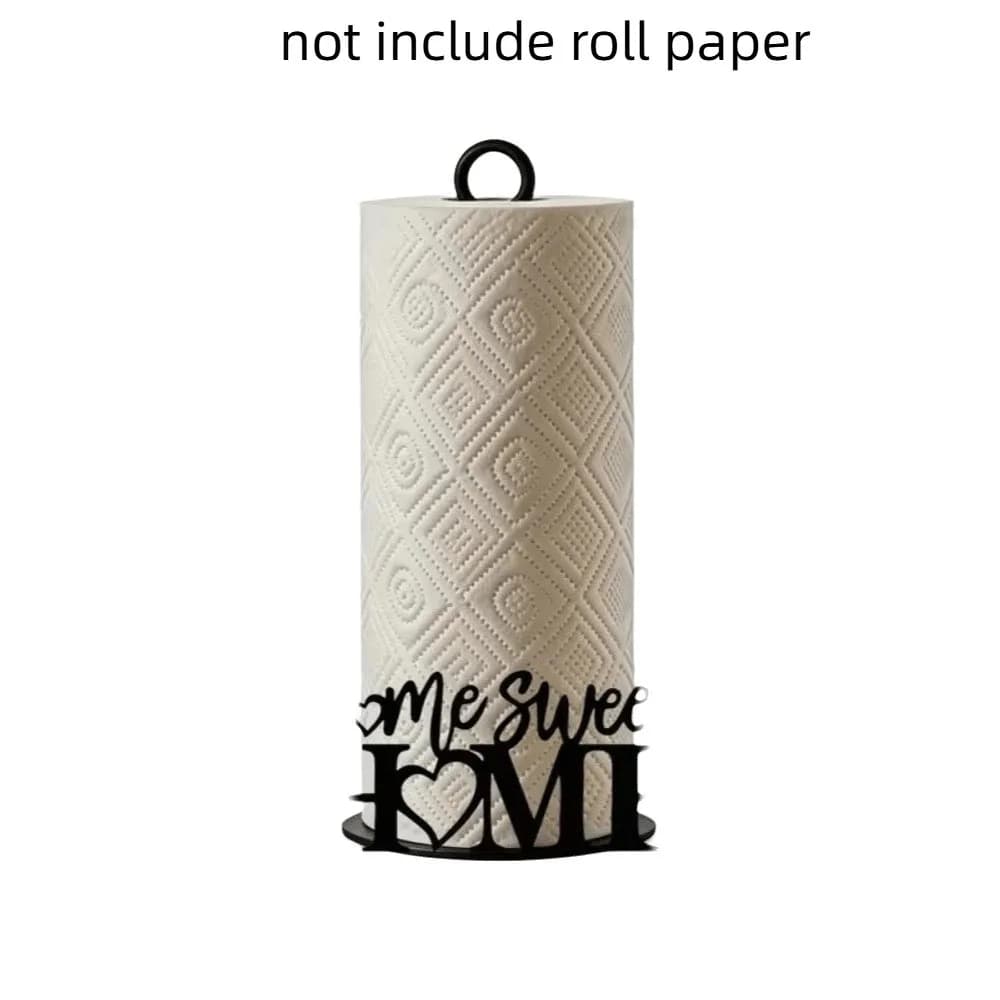 Tree Flower Christmas Tissue Holder Cat Dog Desk Ornament Roll Paper Towel Holder Home Decor Wooden Tissue Storage Rack