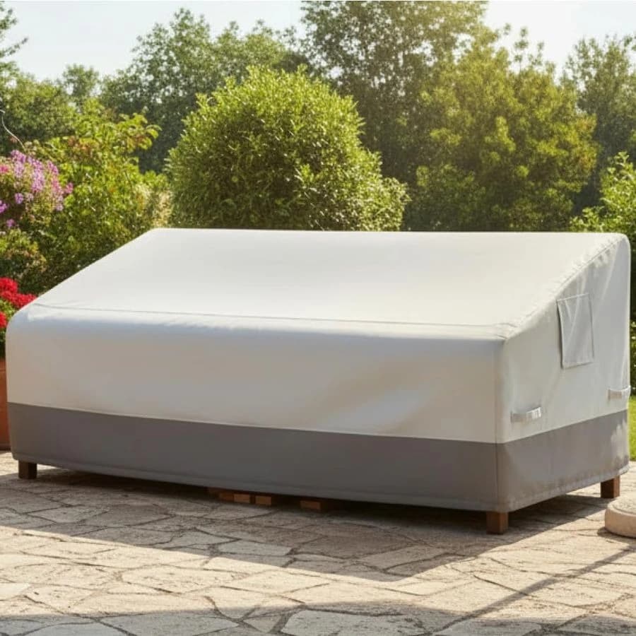 Waterproof Cover for Outdoor Sofa, 3 Posts 80 Inch, 600D Resistant, Winter Furniture Cover Set, Keeps Dry Bearings