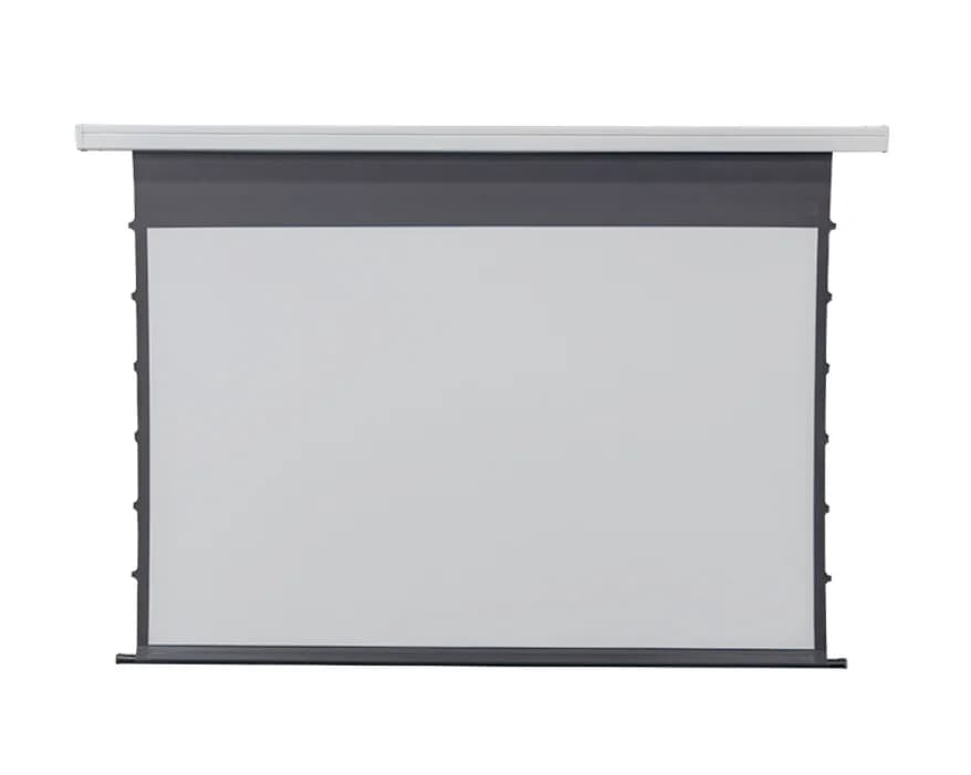 Schermo di proiezione morbido bianco da incasso a soffitto motorizzato da Y-140 pollici Schermo per proiettore con estensione linguetta Schermo di supporto 4K 8k