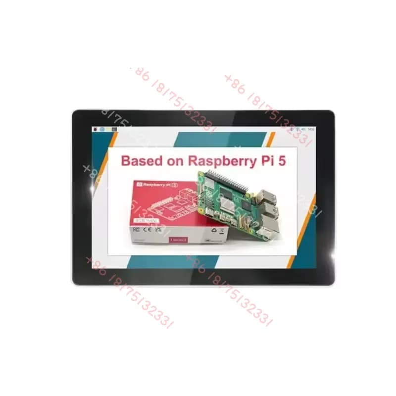ED-HMI3010-101C PC Industriale con Pannello da 0,1 Pollici Basato su Raspberry Pi 51280x800, Schermo Touch Capacitivo Multi-punto