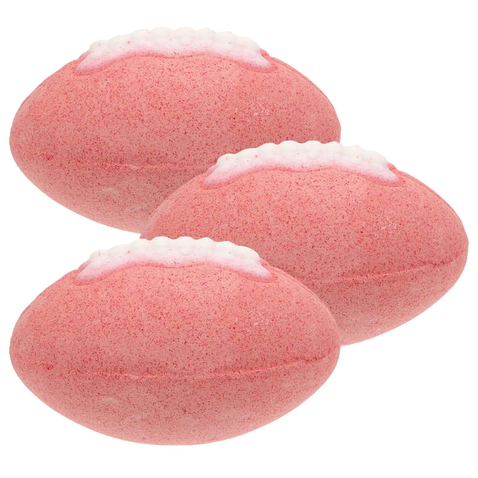 3 Creative Bath Bombs at Sea Salt with Essential Oils for Hydrating, Exfoliating, Rejuvenating and Relaxing the Skin, with Aroma and Bolle