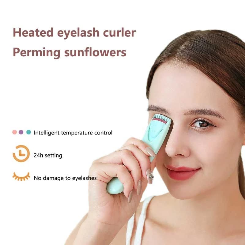 5D Portable Electric Folder Heating Curling Electric Folder Safe and Waterproof Make-up Tool for Long-Term styling