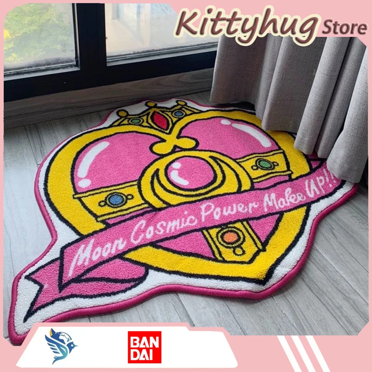 Nuovo Tappeto a Tema Anime Sailor Moon, Serie di Cartoni Animati, Il Cuore dell'Universo, per Camera da Letto Femminile