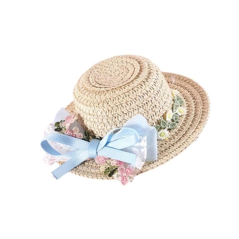 J0MC Dog Hat Dogs Dogs Sunbonnet con fiocchi fiocchi.