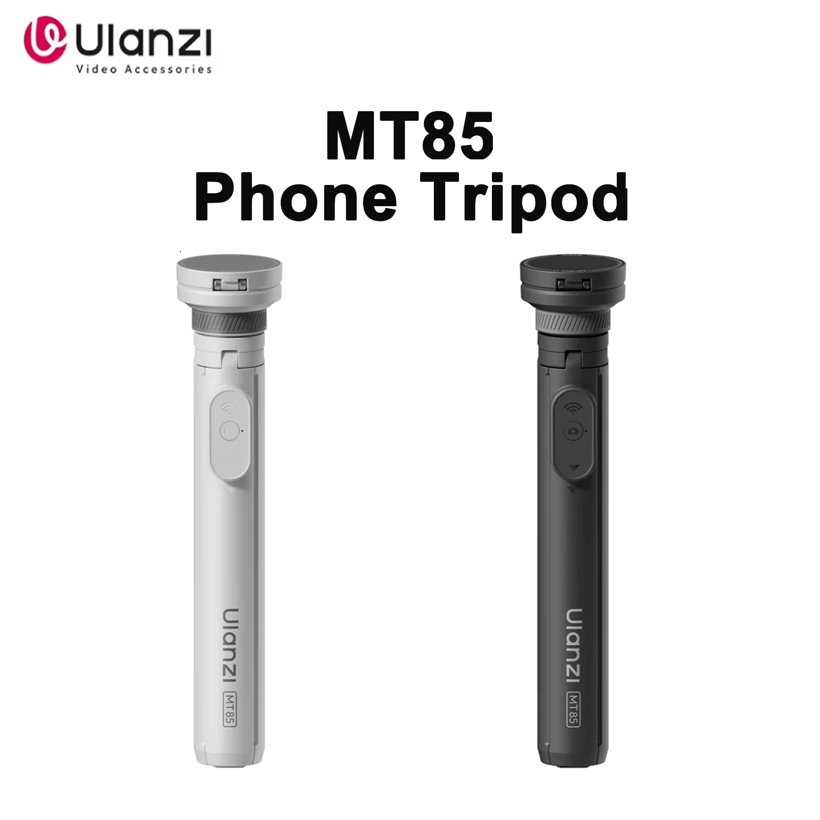 Treppiede automatico per telefono Ulanzi MT85 Magsafe originale con doppio magnete laterale, controllo wireless da 10 m per selfie stick da viaggio all'aperto