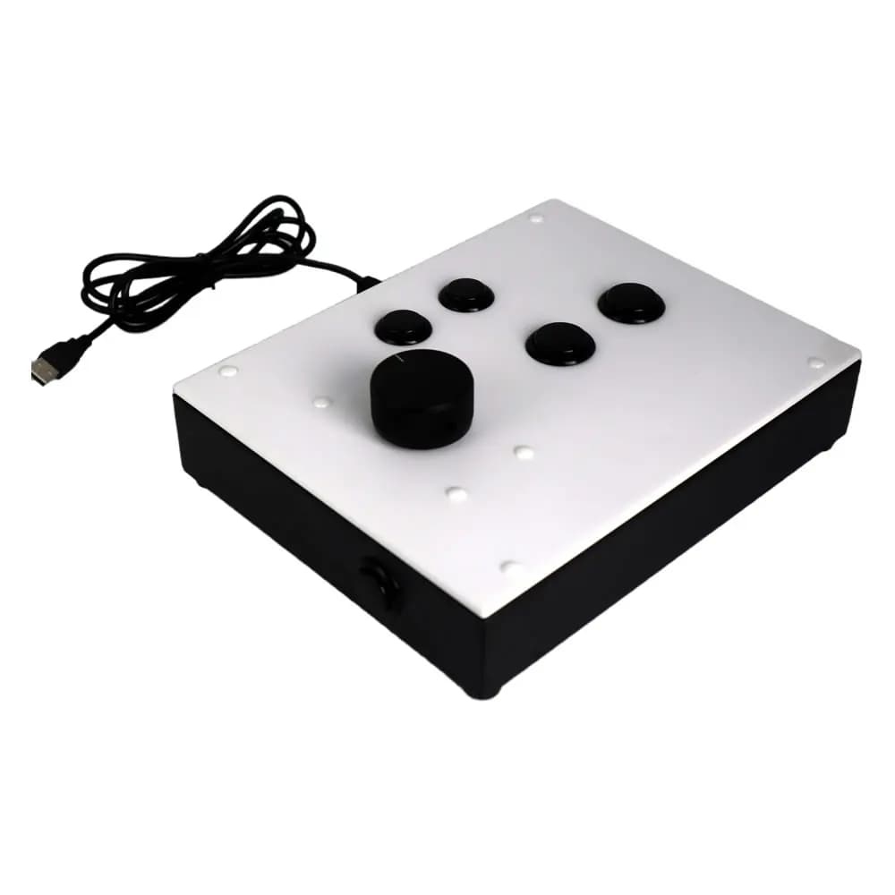 FightBox R5 Controller for USB arcade game knob for PC MAME RetroArch Raspberry Pi