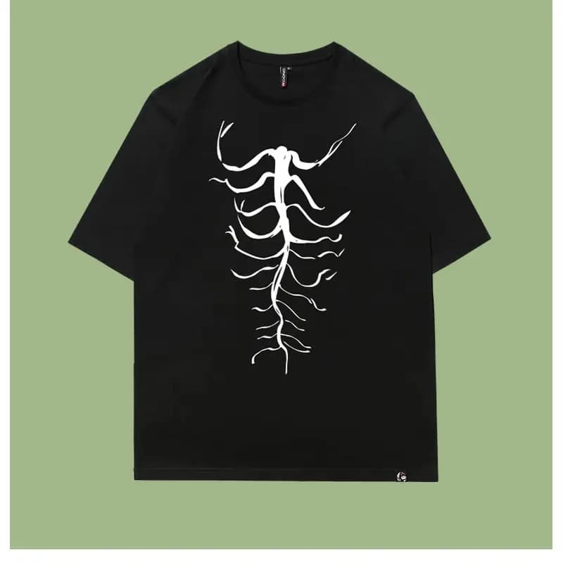 2025 11 Attack on Titan Hallucigenia Print Tee Eren Jaeger Cosplay Summer Casual Short Sleeve T-shirt