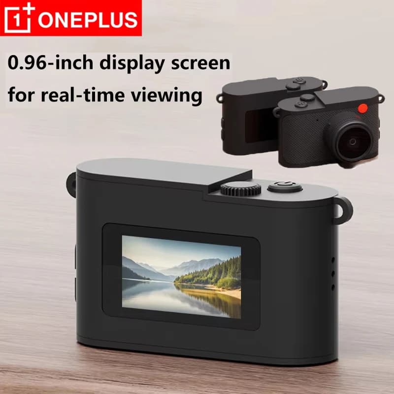 Fotocamera Portachiavi OnePlus Pocket 1080P HD Video e Foto, Display LCD, 6 Filtri, Fotocamera Digitale Portatile per Registrazioni in Viaggio