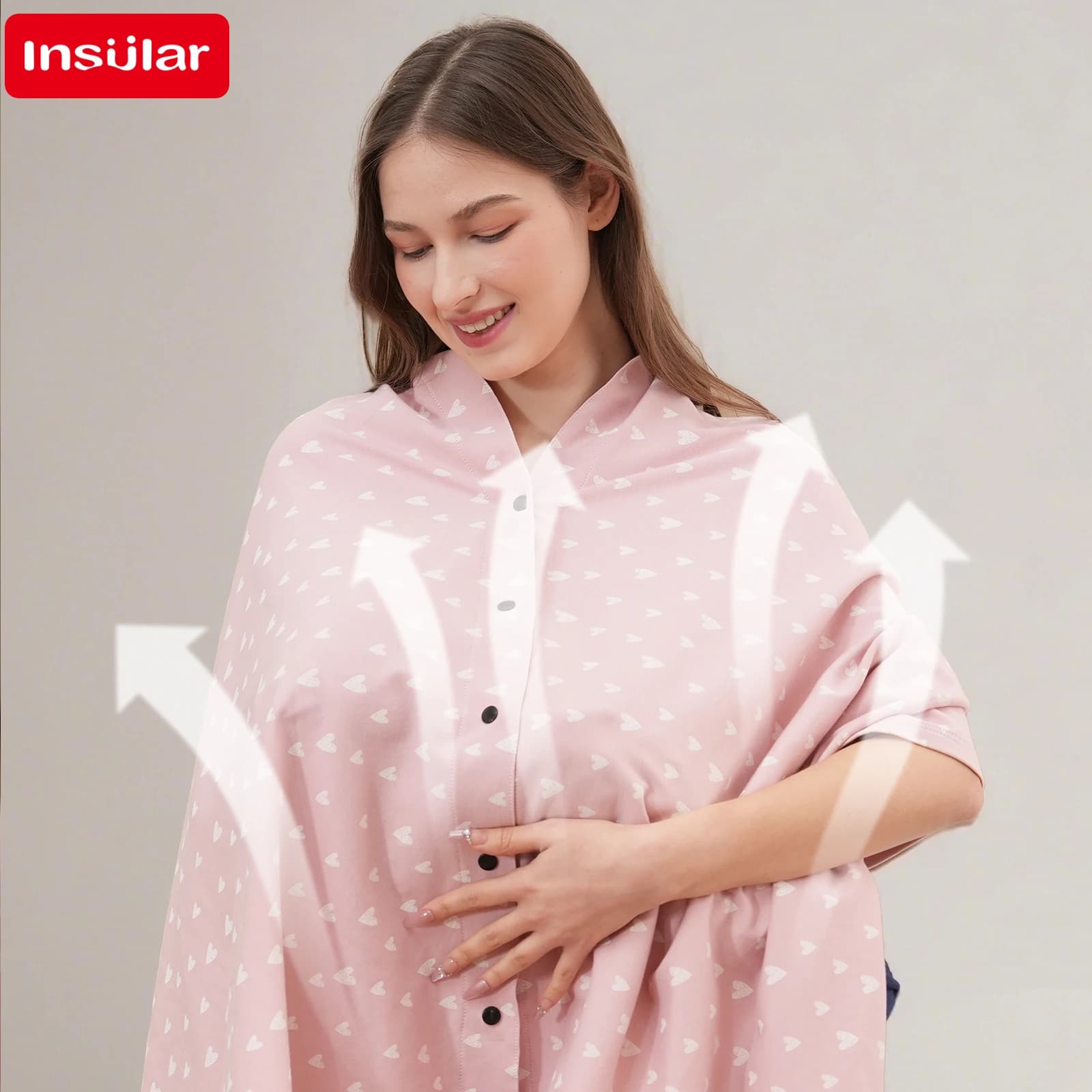 Travel Windproof Shawl Adjustable Breastfeeding Nursing Cover Breathable Stroller Blanket Cotton Baby Feeding Apron Covers