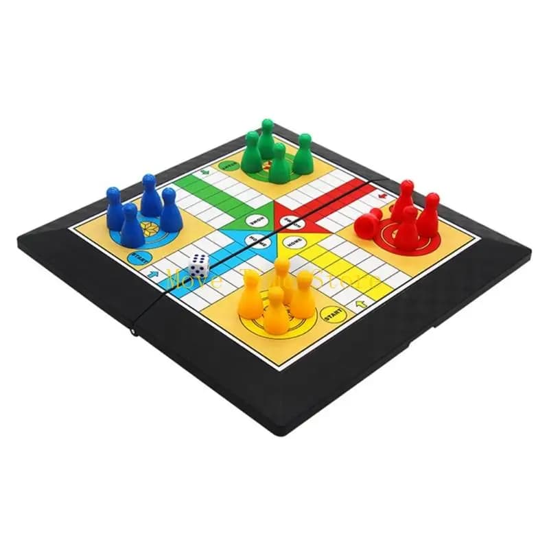 Set da gioco scacchi pieghevoli 92ME 20x20 con design luminoso per uso interno esterno