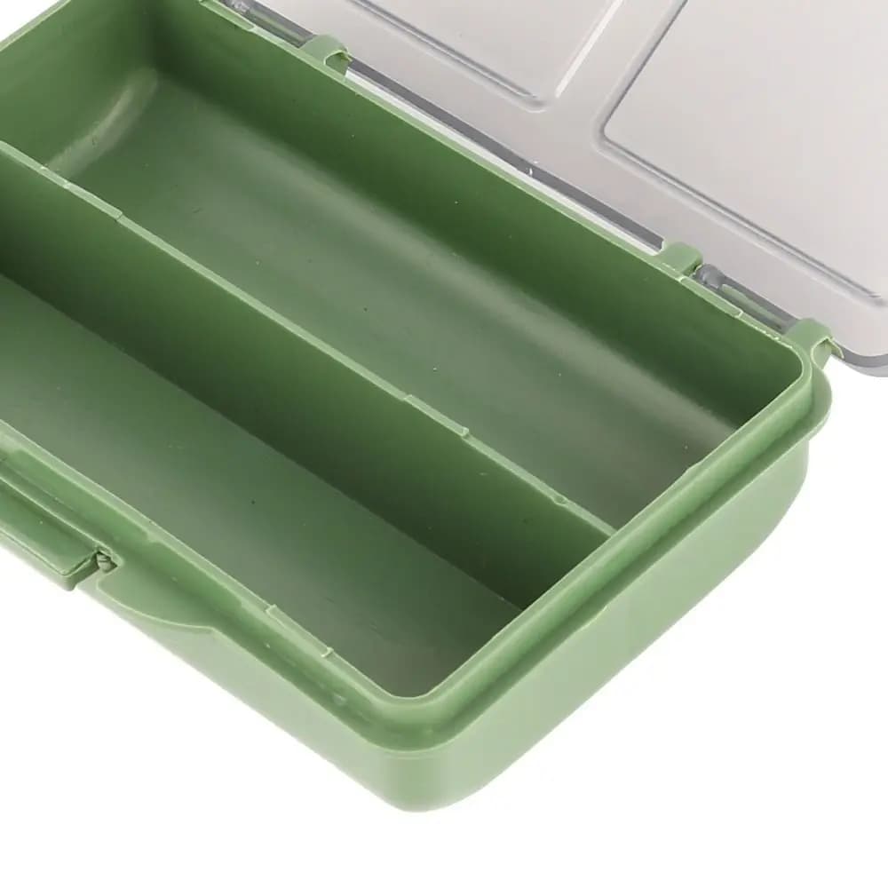 2 Scatole Porta Esche da Pesca a Griglie Multiple in PP Impermeabile, Contenitori Rettangolari per Ami da Pesca e Attrezzatura, Organizzatori per Attrezzatura da Pesca