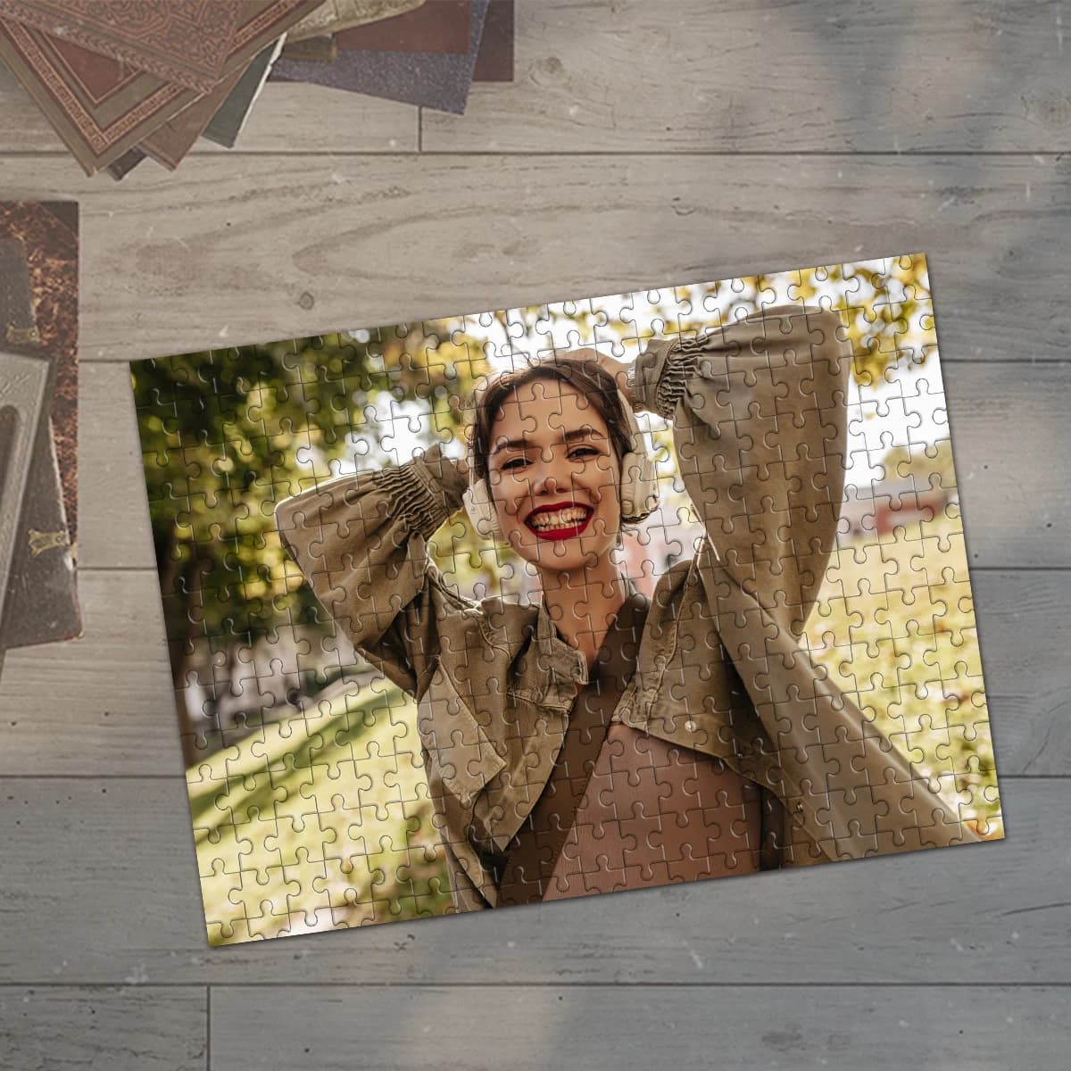 35/150/300/500/1000 pezzi Foto personalizzata personalizzata Puzzle ragazza Immagine personalizzata Puzzle Puzzle personalizzati in foto
