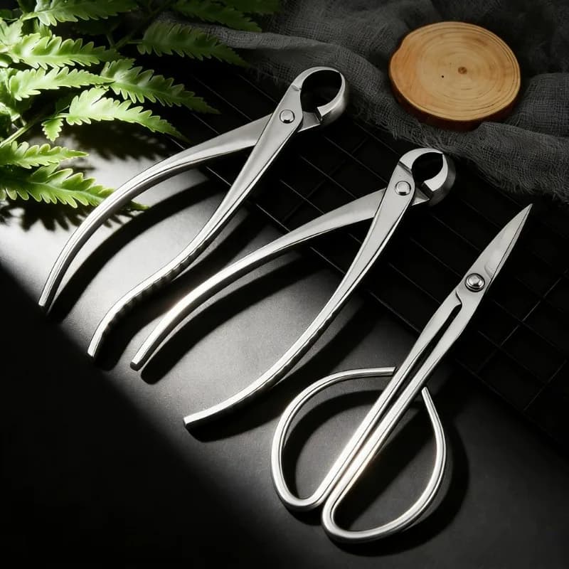 Stainless Steel Bonsai Power Scissors, Multifunction Shears for Garden Plant Care, Professional Tool