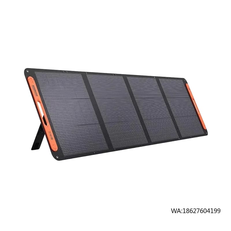 Pannello Solare Monocristallino MPPT 200W Pieghevole Portatile per Casa, Campeggio e Ricarica, Efficienza 25%