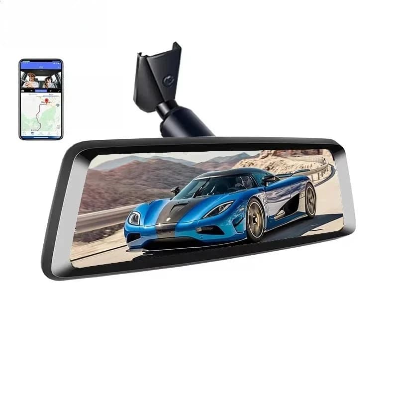 2023 New Dash Cam Auto Front And Interior Double Video 4G ing Auto Interior View Mirror Rearview Recorder