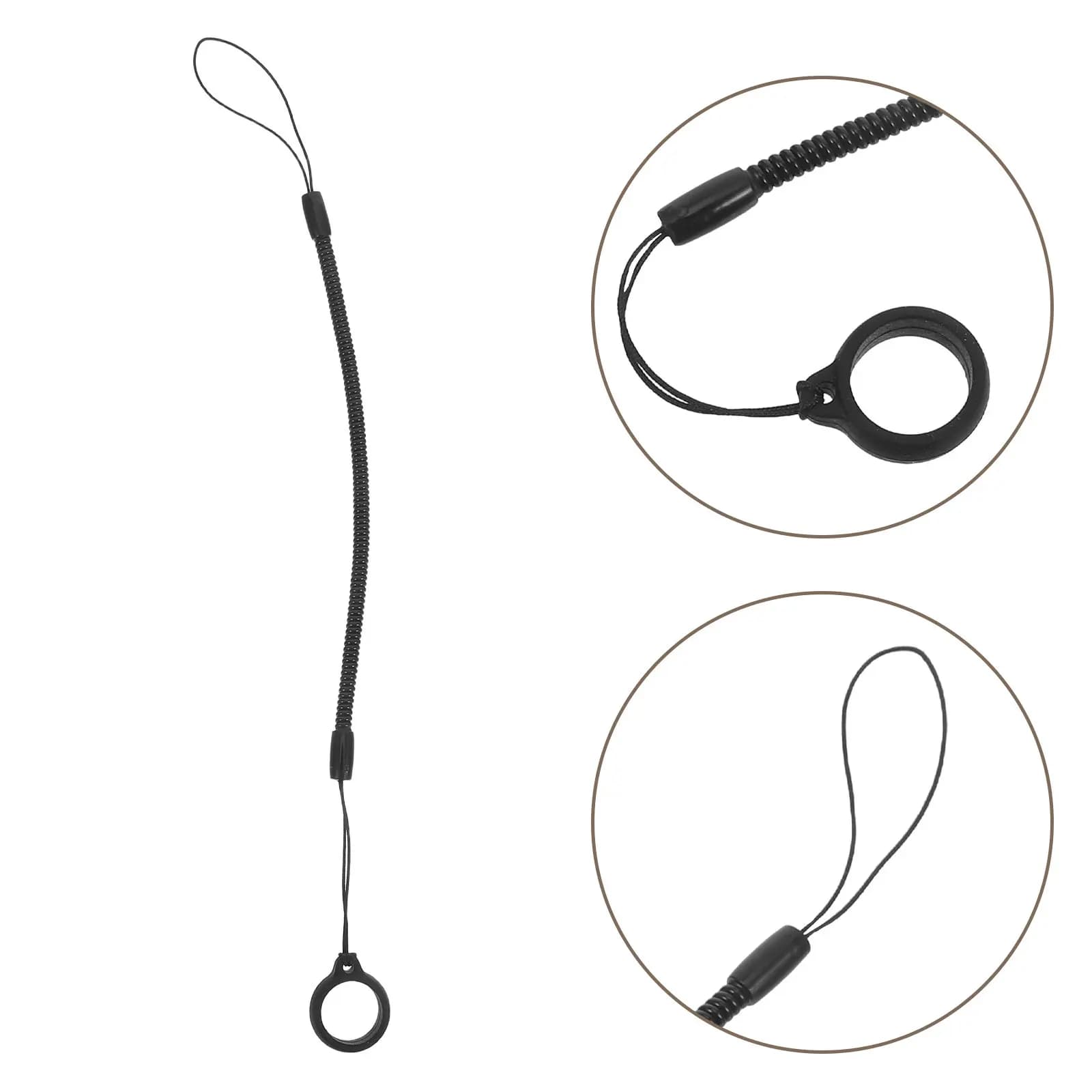 8 Pezzi Cordino Elastico Retrattile Anti-Smarrimento a Molla per Stilo, Penna, Tablet, Clipboard, Penne da Disegno e Scrittura