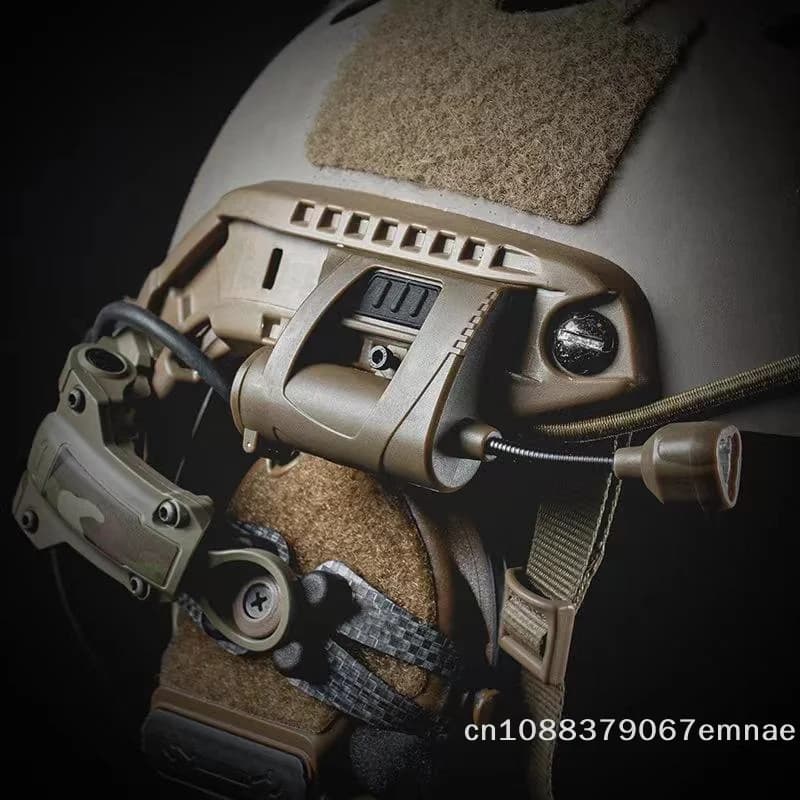 [ZYAS] 3 Mode LED Flashlight: helmet tactical light for outdoor night lighting – Hunting with laser, military, cycling, fishing