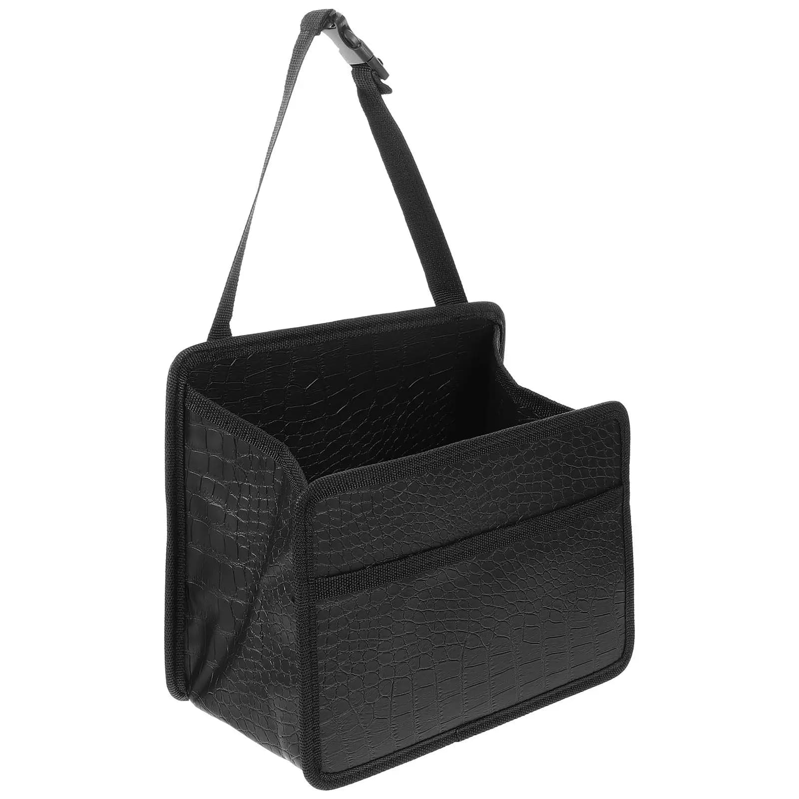 Organizer per Bagagliaio Auto Resistente con Tasche Multiple, Borsa Appendibile per Sedile Posteriore, Organizzatore per Stoccaggio Carico SUV