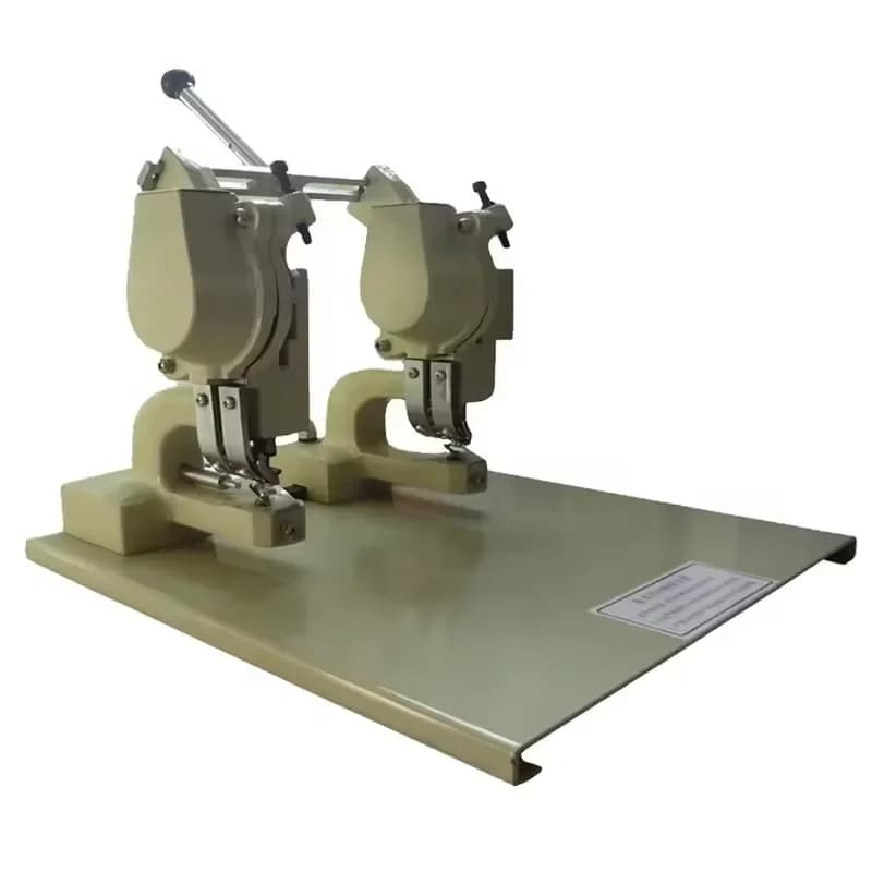 4mm Double Heads Eyelet Punching Machine Paper Bag Used in the Binding and Riveting of Suitcases and Bags Leather Belts