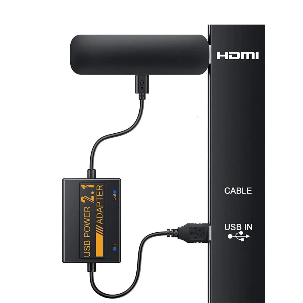 Adattatore di alimentazione Fire Stick Cavo di alimentazione USB per Fire TV Stick Streaming TV Stick direttamente dalla porta USB della TV