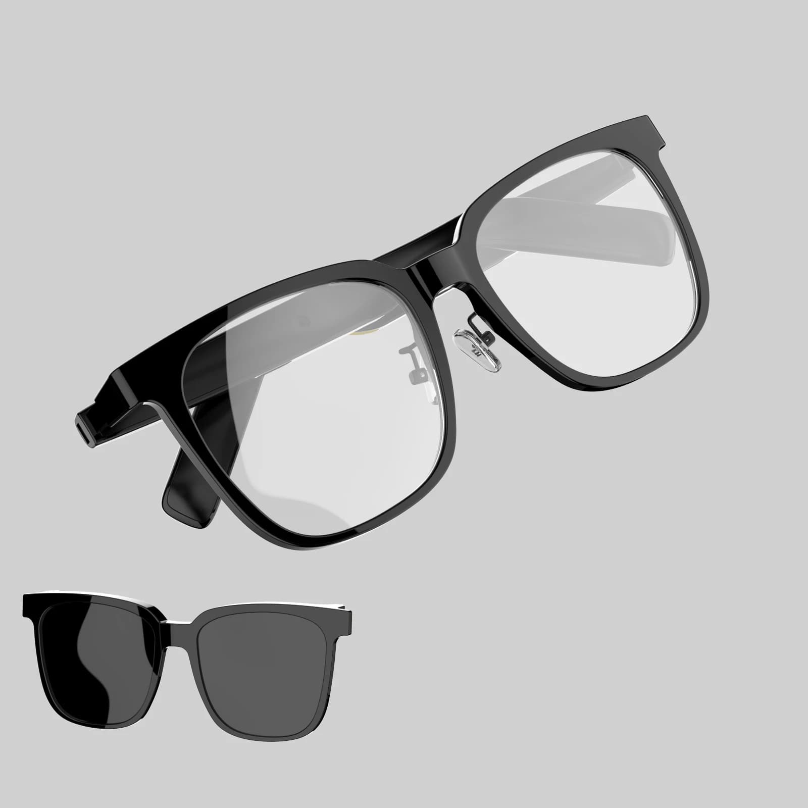 New smart audio glasses SG-18 Pro Anti blue light Bluetooth call Outdoor sports sunglasses with microphone Music call Voice assistant