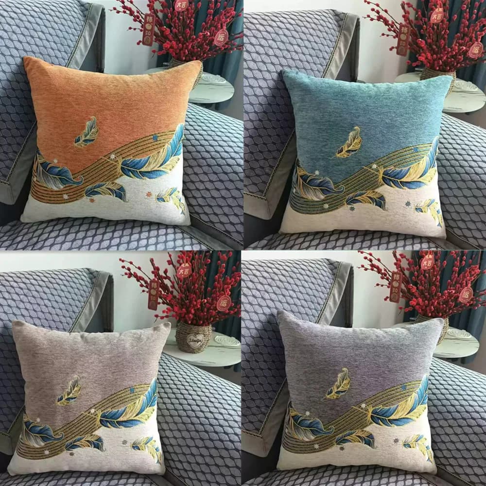 Cuscino per dormire quadrato in ciniglia Cuscino di supporto lombare morbido per divano letto Pisolino, cuscino per dormire mattutino per auto Cuscino da comodino