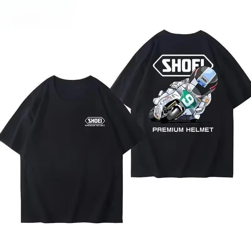 2026 Shoei Helmet Peripheral Locomotive Short-sleeved Men's and Women's Off-road Motorcycle Summer Breath Helmet pattern print