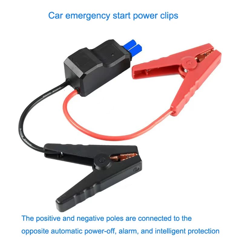 Cavi booster intelligenti Accessori per morsetto batteria per auto di emergenza automatica Clip per filo Clip rosso-nero per avviamento di emergenza 12V