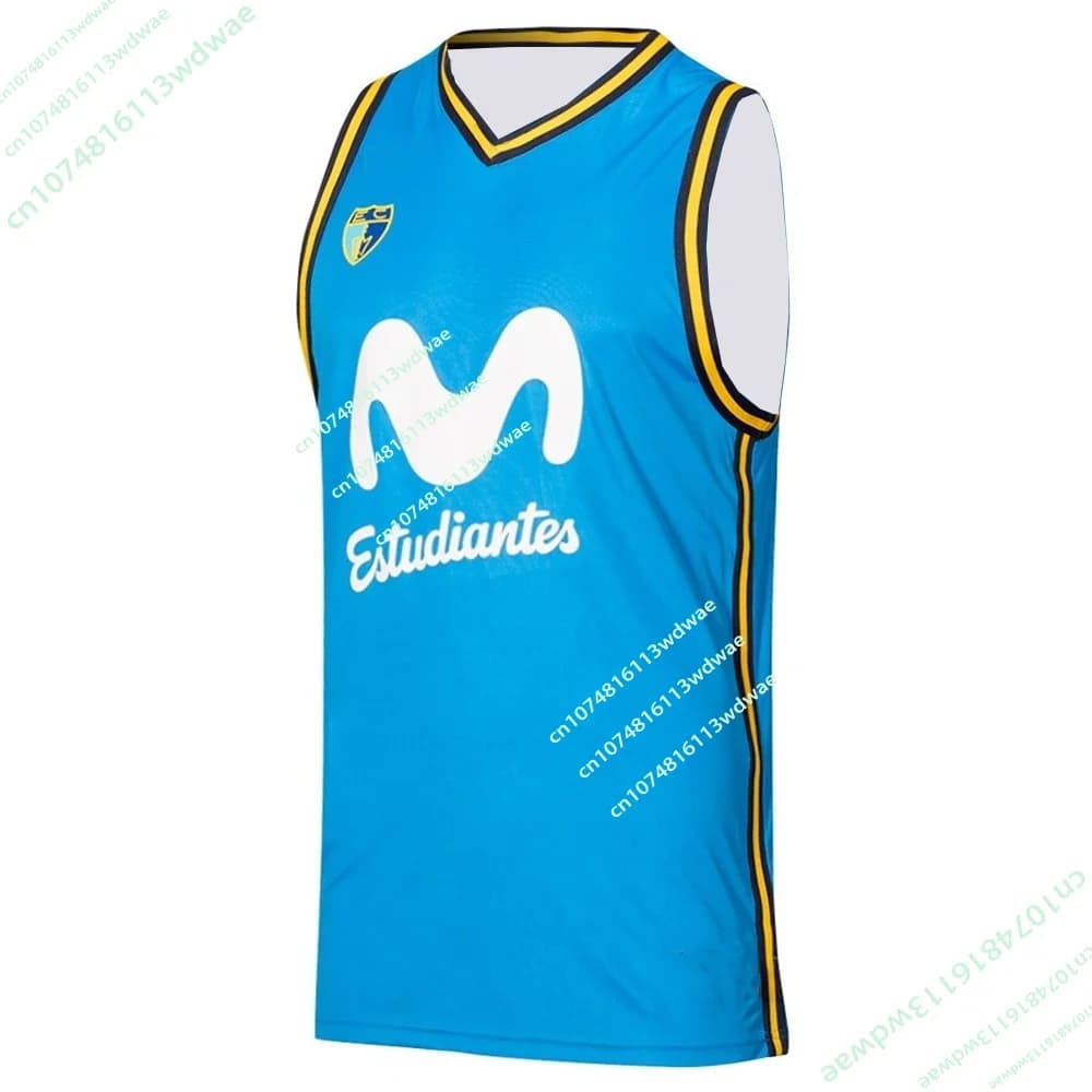 Nuova Maglia della Lega Spagnola di Basket 25/26, Canotta Sportiva da Uomo, Maglia CB Estudiantes, Canotta per Bambini ad Asciugatura Rapida, Abbigliamento per Tifosi