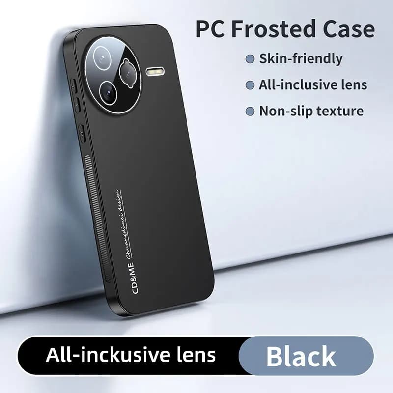 Per Xiaomi POCO F7 Ultra Custodia rigida AG placcatura opaca Custodia protettiva per cover posteriore per Xiaomi POCO F7 Pro Custodia per telefono