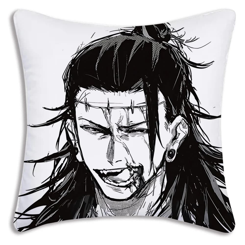Bearings Jujutsu Kaisen, Decorations for Sofa, Front-Retro Printing, Corto Plush, Cute
