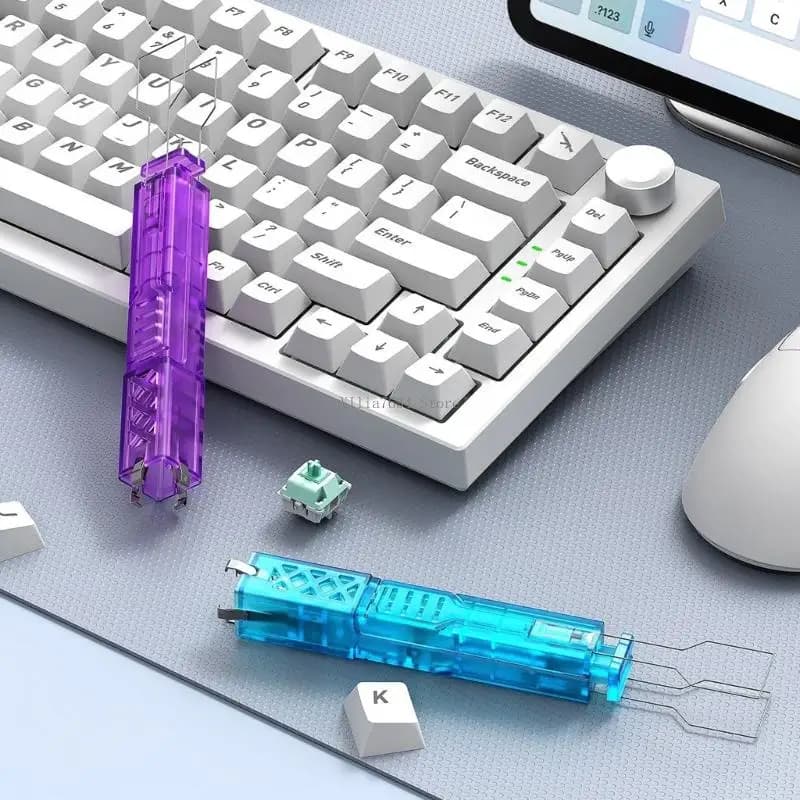 Key extractor 2 in 1 Device remover switches adjustment keypads for mechanical keyboards Fixing Do