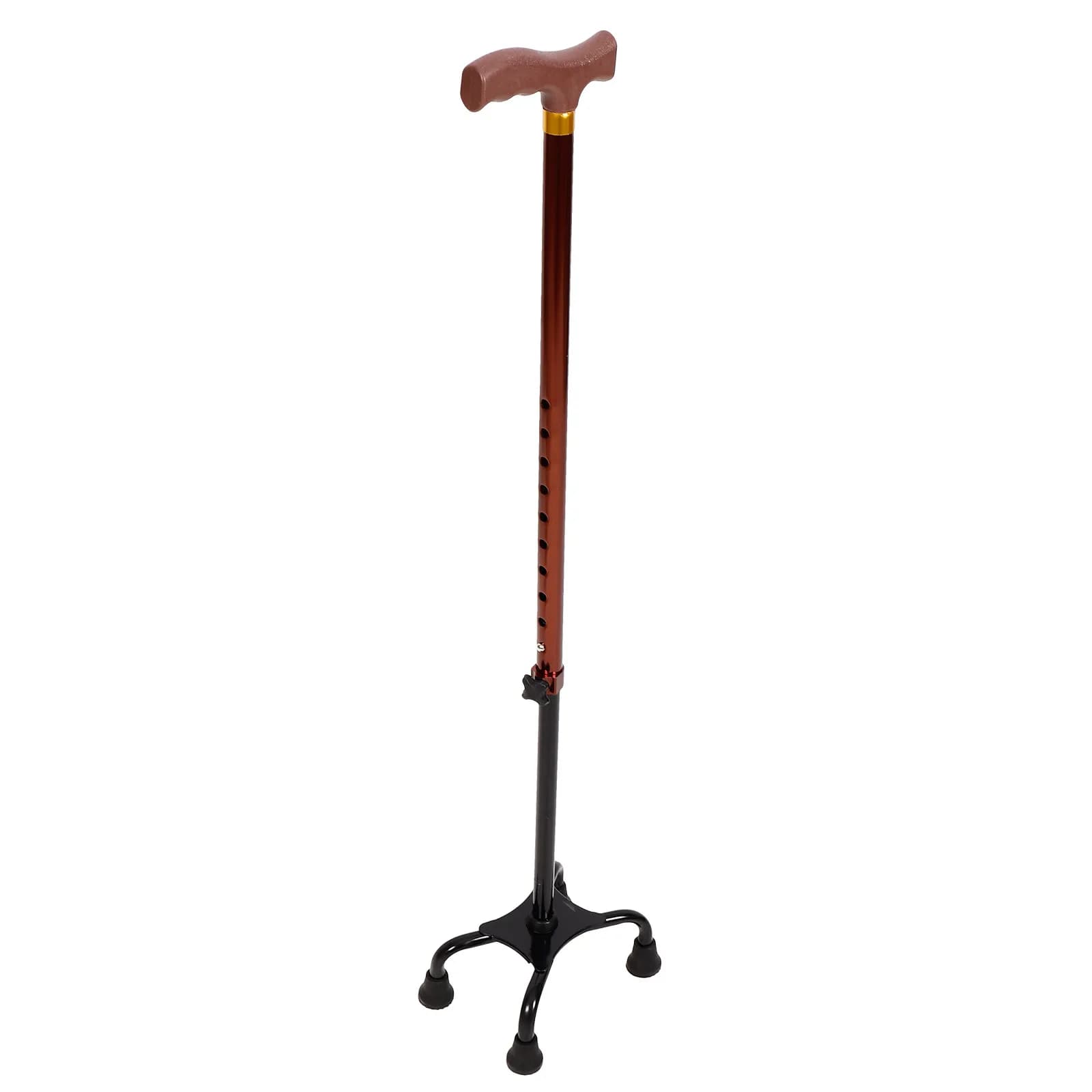 Bastone da Passeggio in Lega di Alluminio Regolabile e Staccabile per Anziani, Antiscivolo ed Ergonomico, per Escursionismo, Trekking, Alpinismo e Campeggio