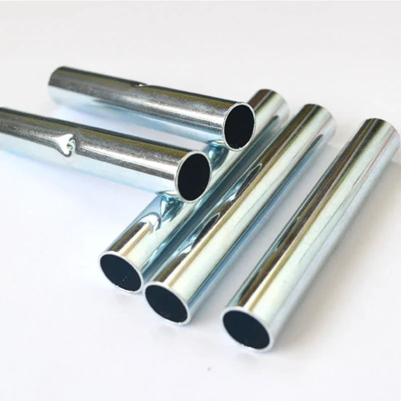 20 pezzi 3mm 4 5 6 7 8 9 10 11 12mm connettore asta in fibra di vetro ferro zincato giunto dritto manica yurta zanzariera staffa per tenda