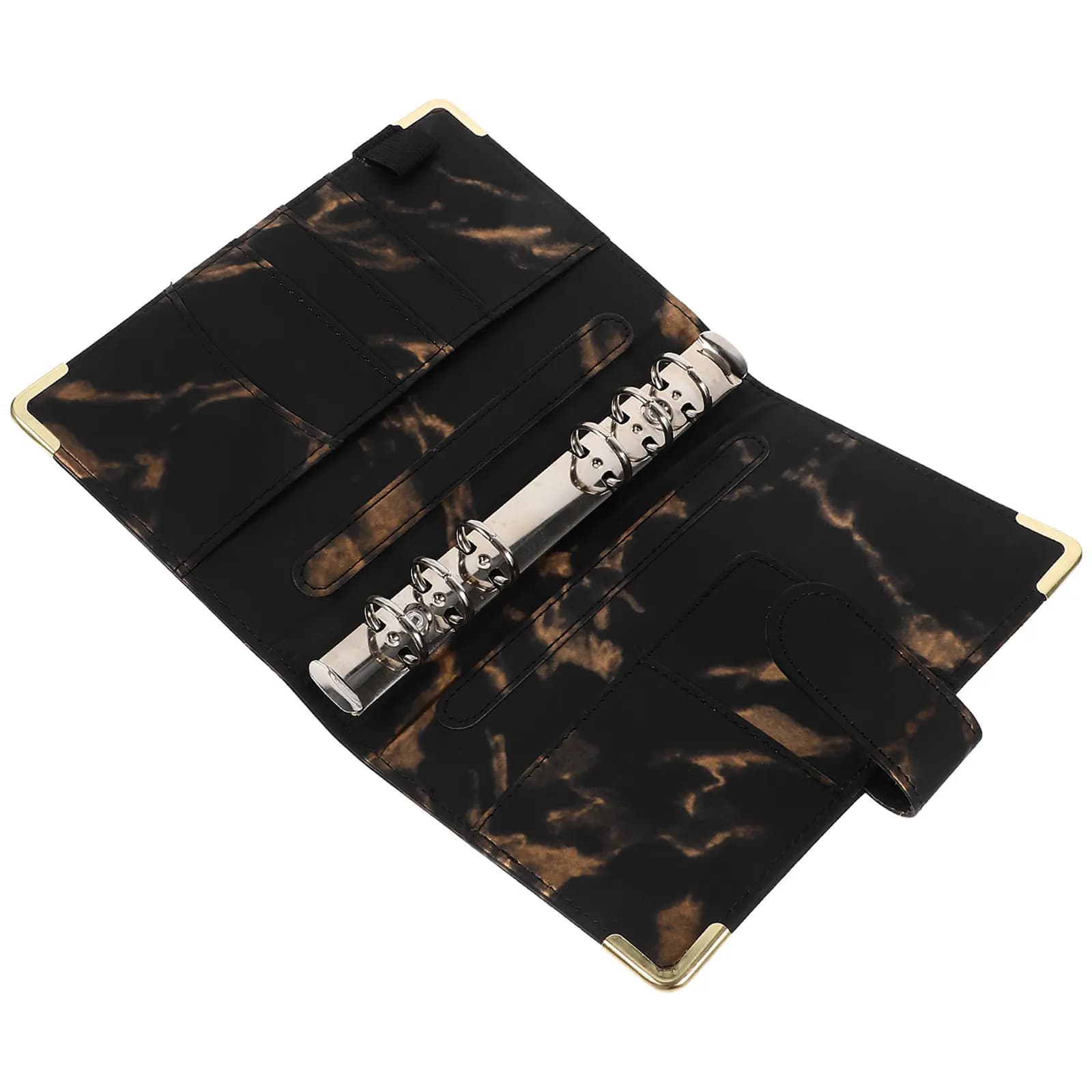 Copertina Premium A6 per Raccoglitore a 6 Anelli, Guscio per Quaderno, Agenda, Diario, Album, Blocco Note, Planner a Fogli Mobili