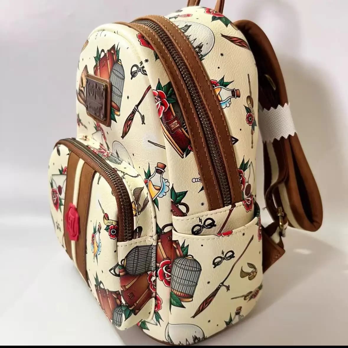 Cute Loungefly Double Strap Backpack Stylish Women Shoulder Purse Casual Daily Bag Hobby Collectible Gift For Movi