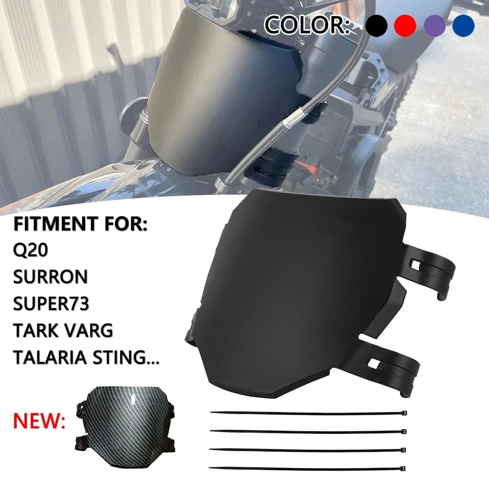 License Number Plate Holder Front for Stark Varg Surron Light Bee Talaria Sting Electric Dirt Bike