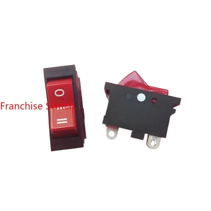 10 PZ DRB-2213 Interruttore per barca, asciugacapelli 4 pin in linea 10A250V per pistola ad aria calda