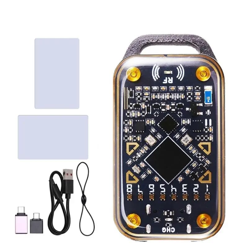 【DISPONIBILE】Lettore di Chip RFID Chameleon Ultra, Emulatore di Smart Card, Duplicatore NFC + Scheda CUID/UID 125K 13.56Mhz, Decodificatore di Schede ID IC