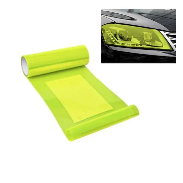 Universal Car Fog Light Headlight Taillight Tint Vinyl Film Sheet Scratch Resistant Auto Body Cover Tuning Accessory DIY Sticker