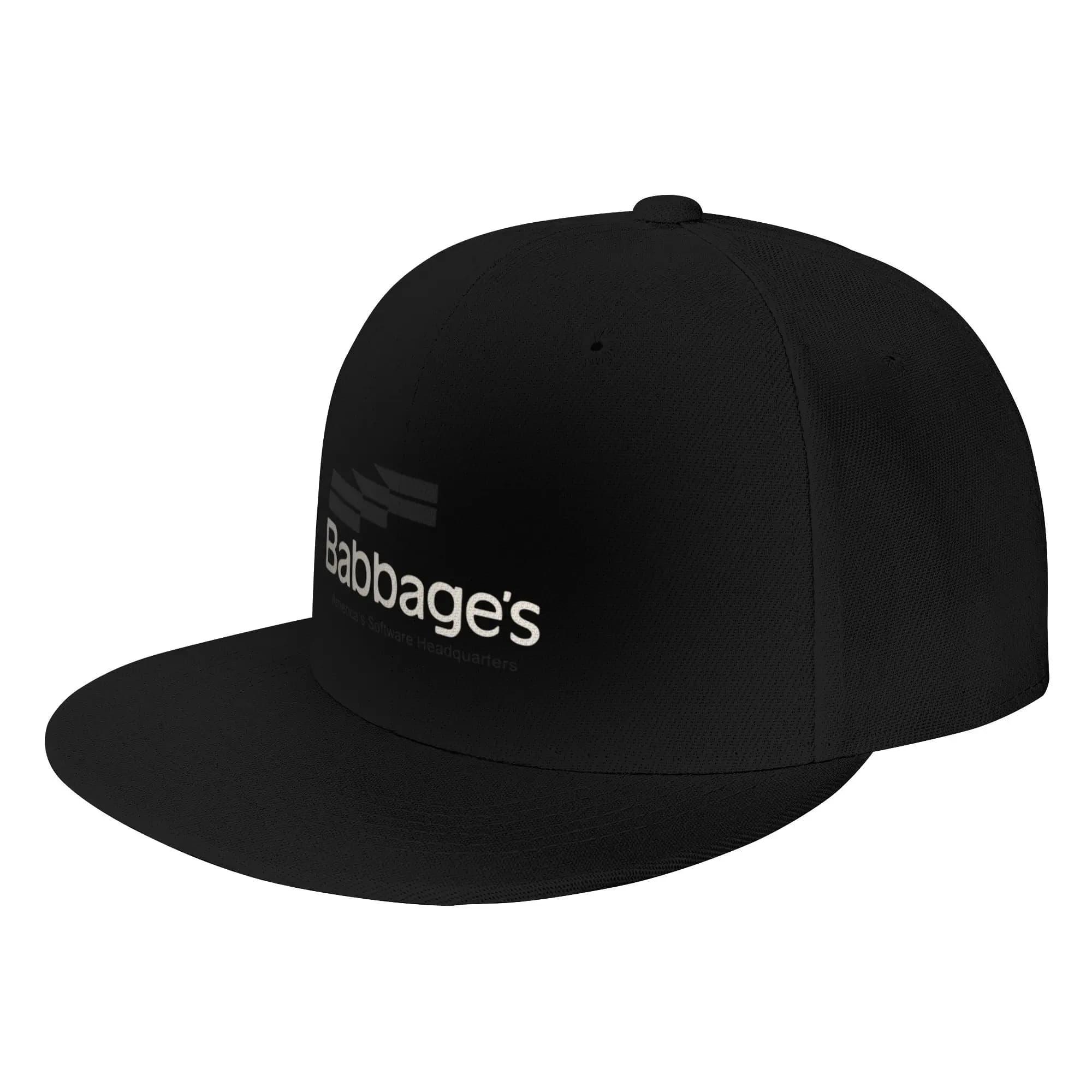 Fashion Babbage s America s Software Headquarters Store Flat Brim Sun Hat Distressed Denim Hat Caps For Women