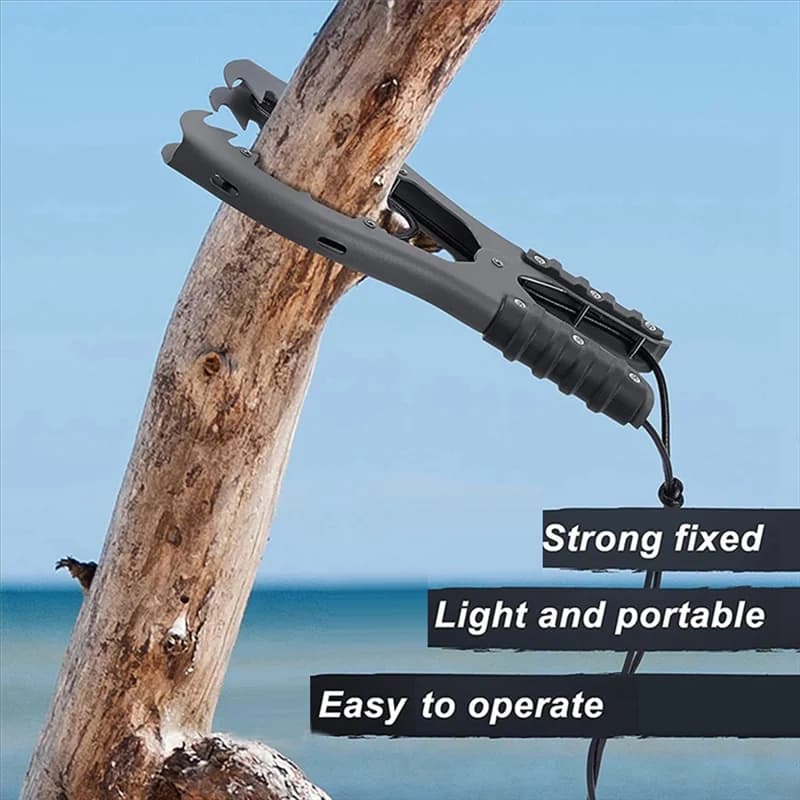 Pinza per spazzola per kayak Impugnatura per ancoraggio per kayak con paracord e moschettone per ancoraggio galleggiante, canoa, barca per la pesca in barca