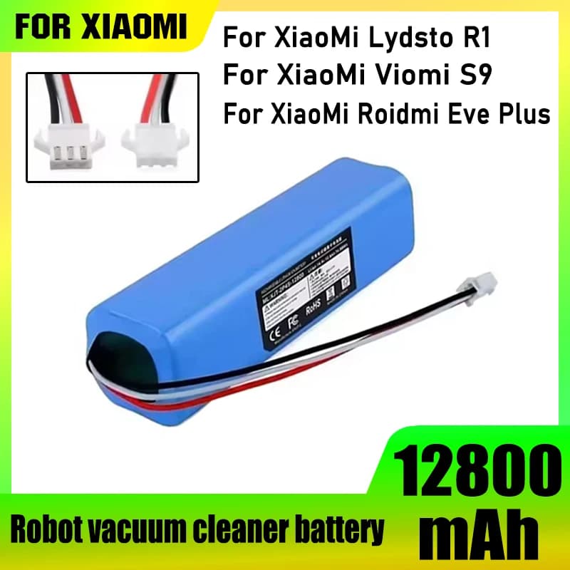 For Xiaomi Lydsto R1 Pro HD-STYTJ-W03 S1 YM-S1-W03 G2 Robot Vacuum Cleaner Battery Replacement