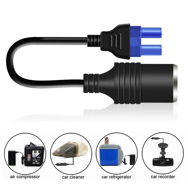 12V portatile EC5 presa accendisigari connettore adattatore batteria per auto booster car jump starter convertitore accessori auto